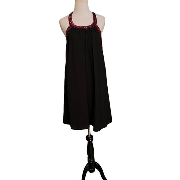 *NWOT Jewel Badgley Mischka Trapeze Dress with Beaded Trim – Sz 10 - Picture 8 of 11
